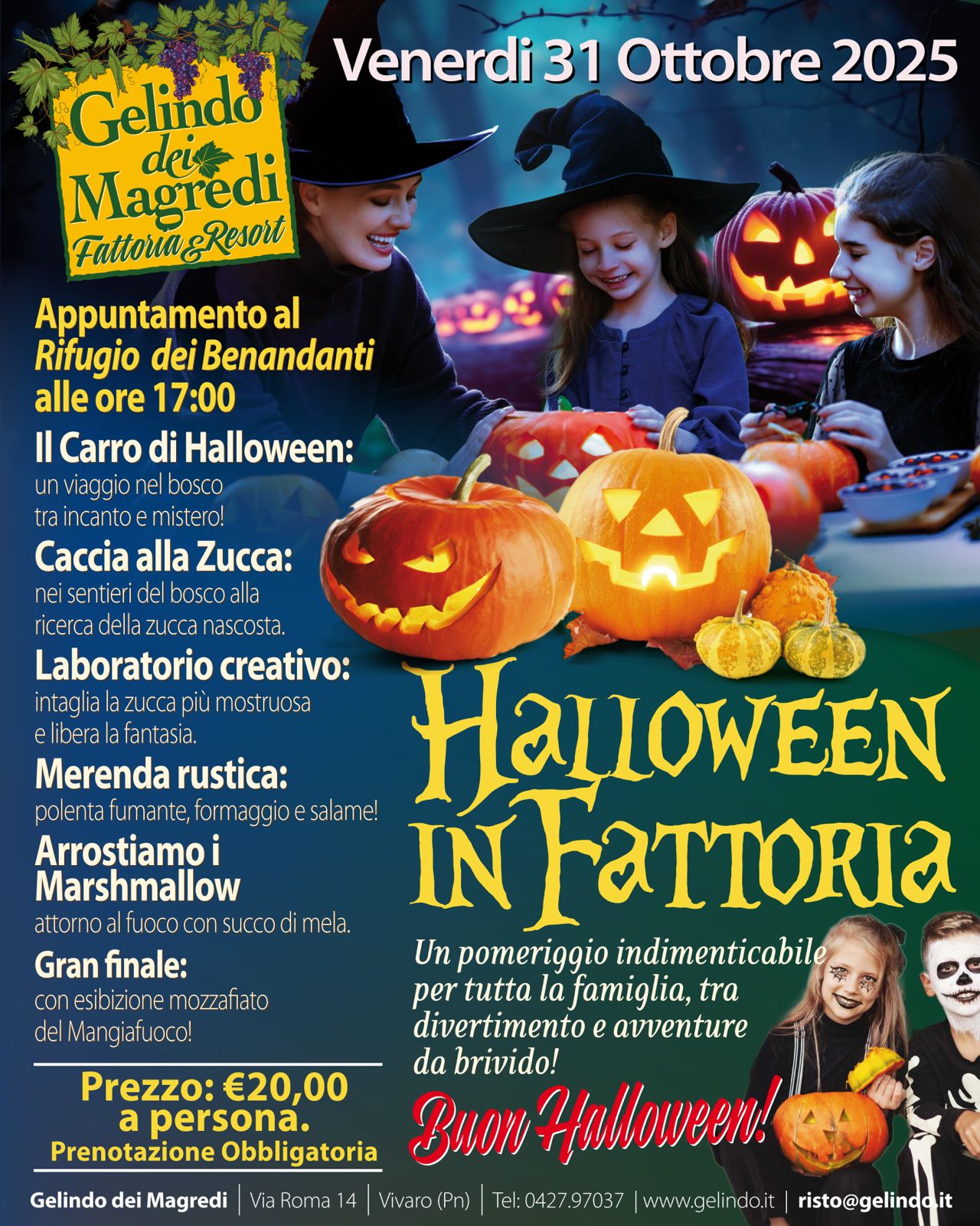 Halloween in Fattoria